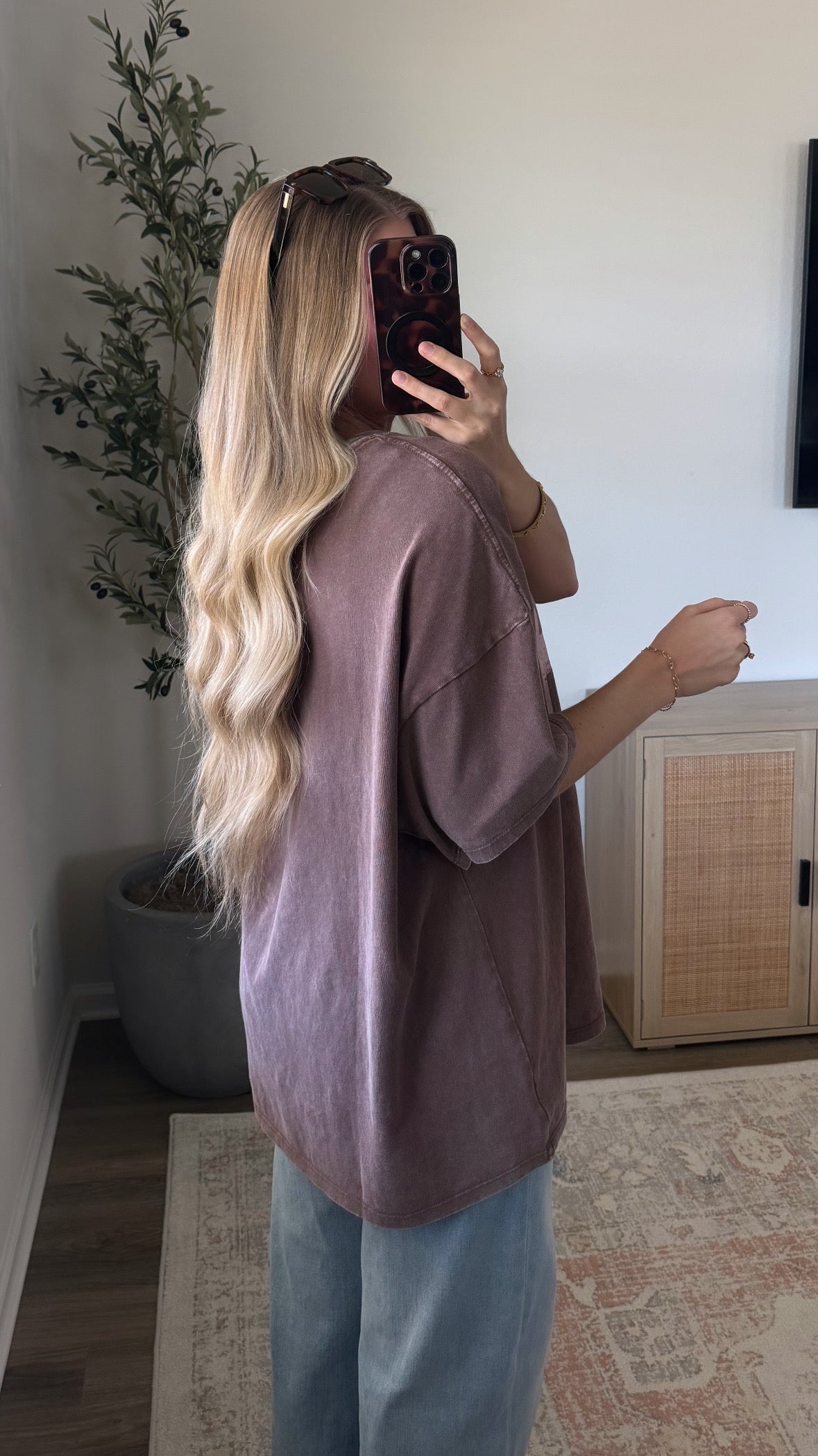 Varsity Graphic Tee / Brown