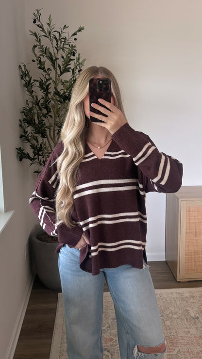 Sienna Striped Sweater