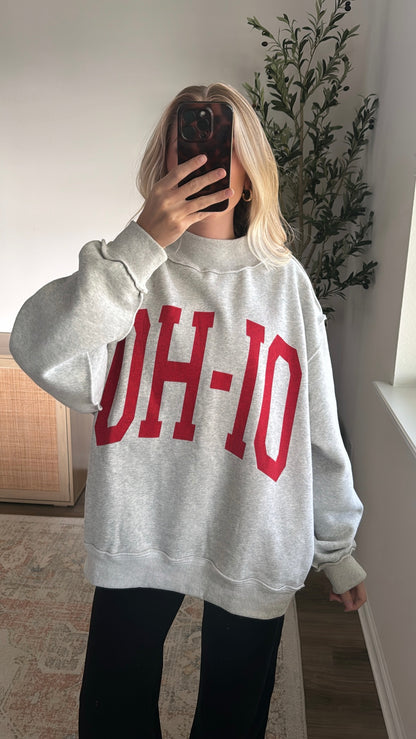 Ohio Mockneck Sweatshirt / Reversible