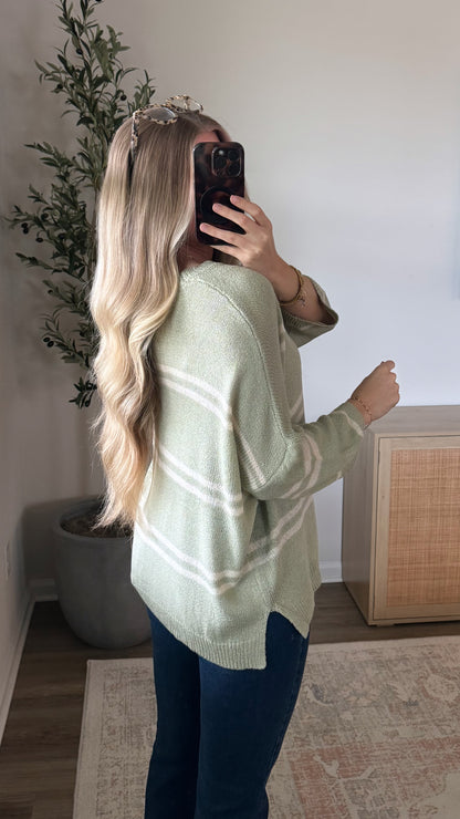 Aria Knit Top / Sage