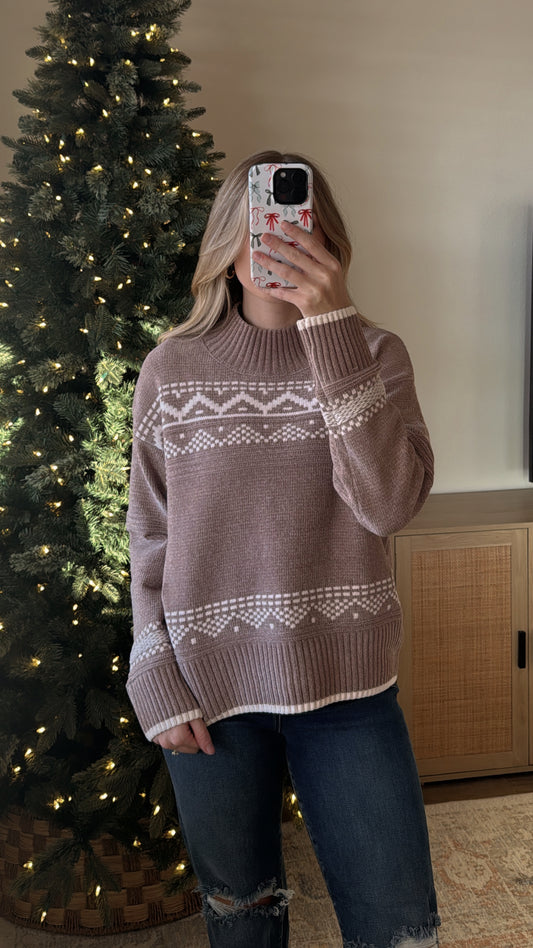 Ivy Mock Neck Sweater