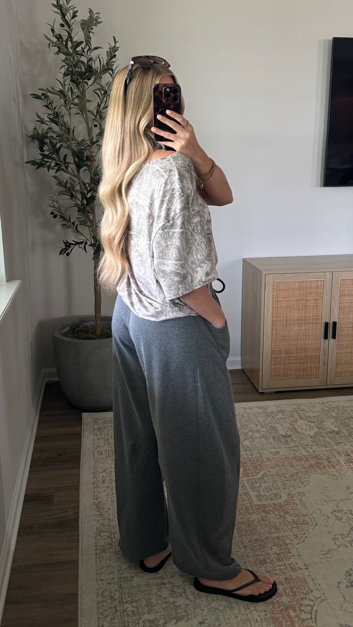 Barrel Sweatpants / Dark Charcoal