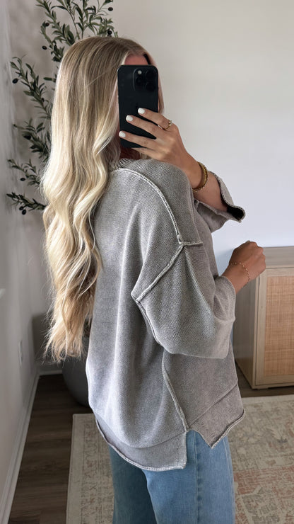Amelia Lightweight Sweater / Mocha