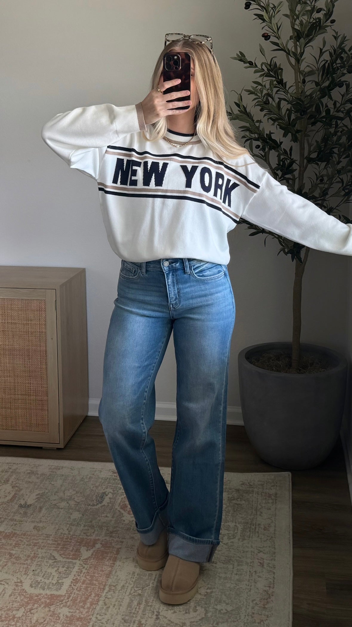 New York Sweater / Cream