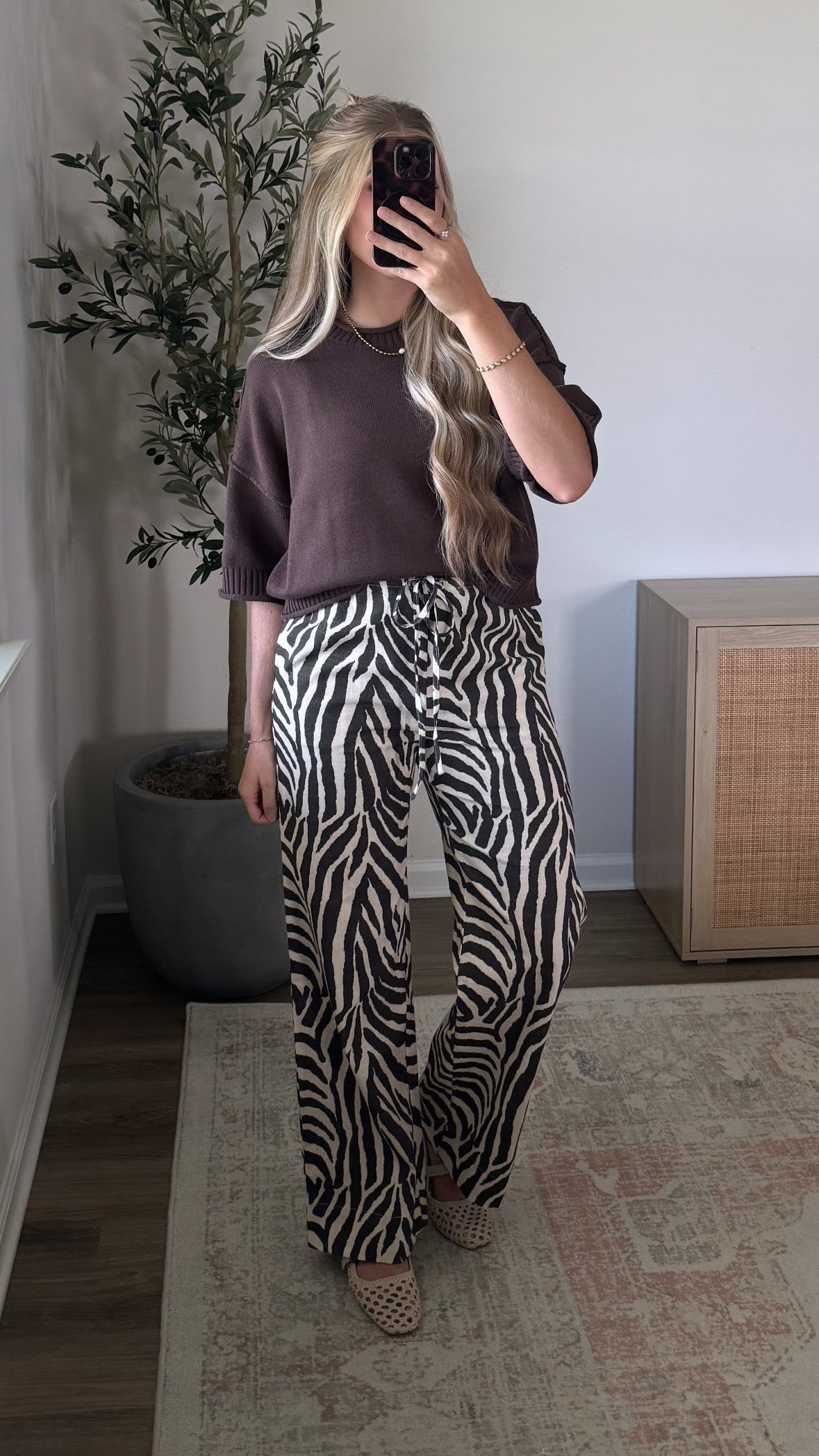 Lightweight Zebra Pants