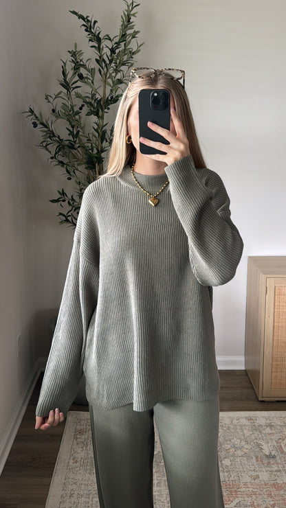 Necessity Sweater Set / Sage