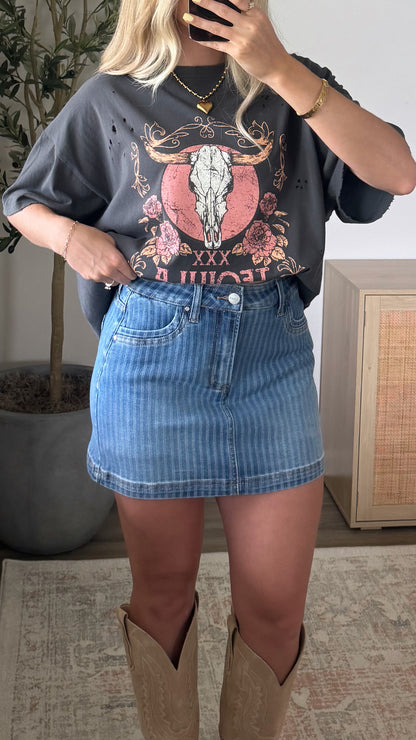 Annie Comfort Skort / Med Wash