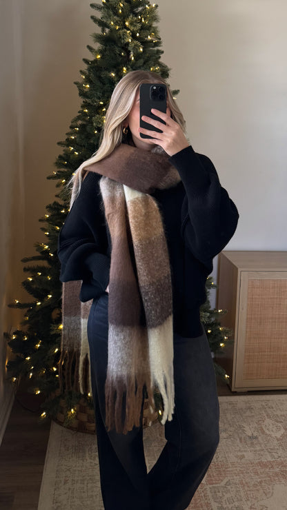 Oversized Scarf / Plaid