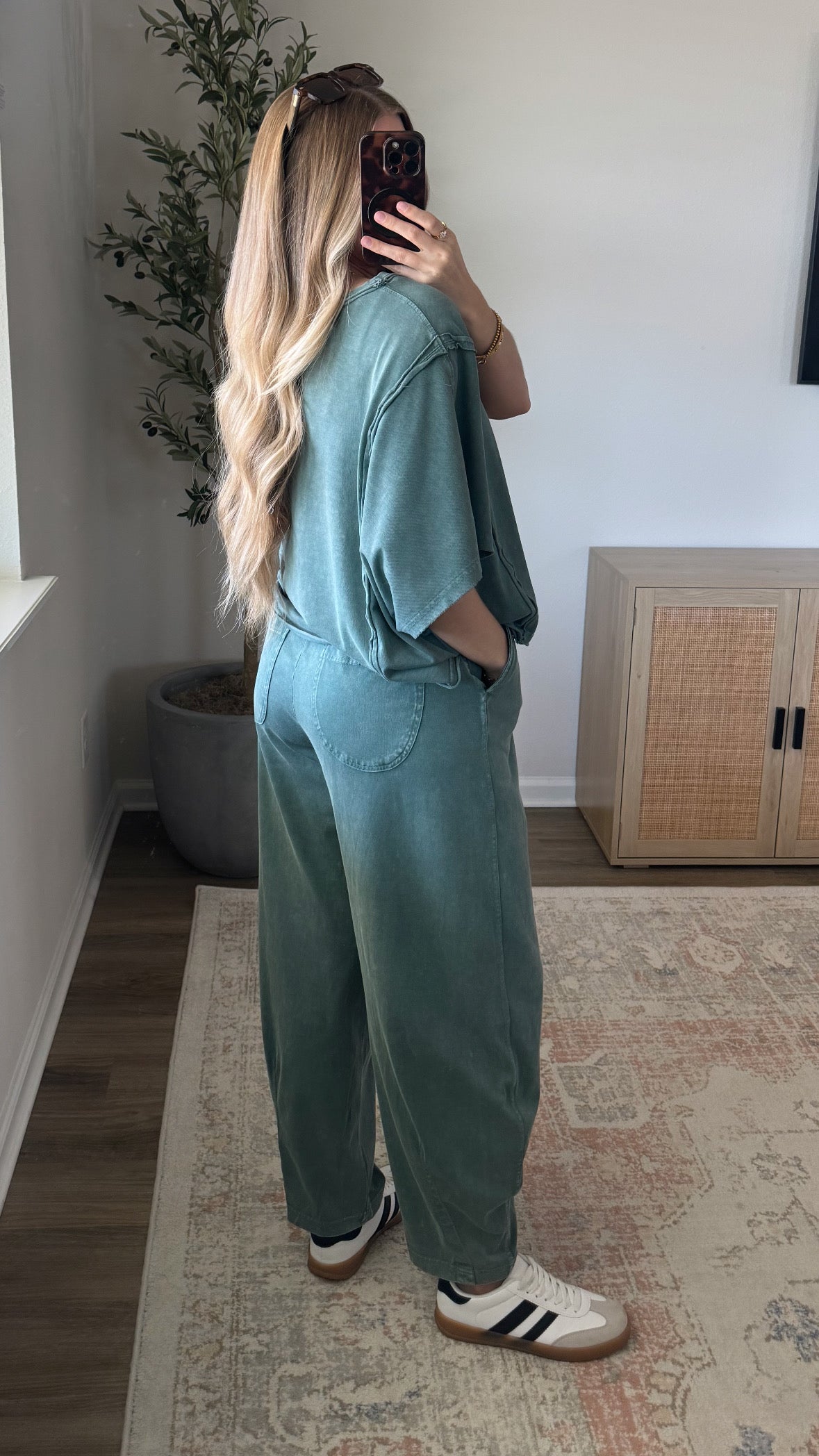 Daydream Cotton Set / Washed Green