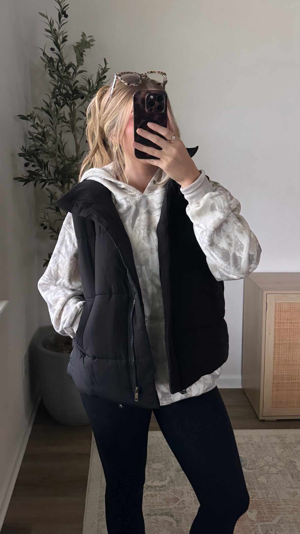 Puffer Vest / Black