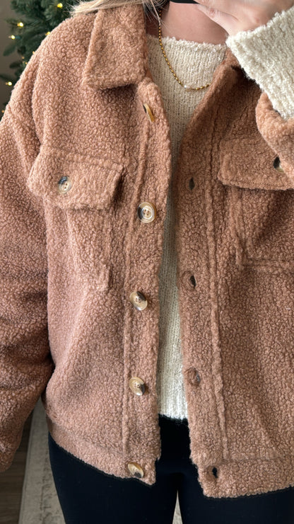 Sherpa Jacket / Toffee