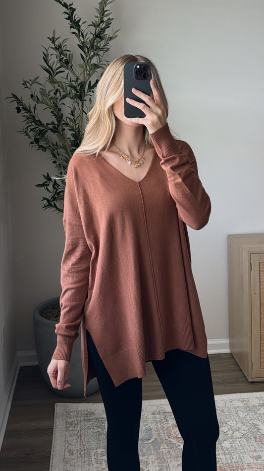 Brynn Sweater / Caramel