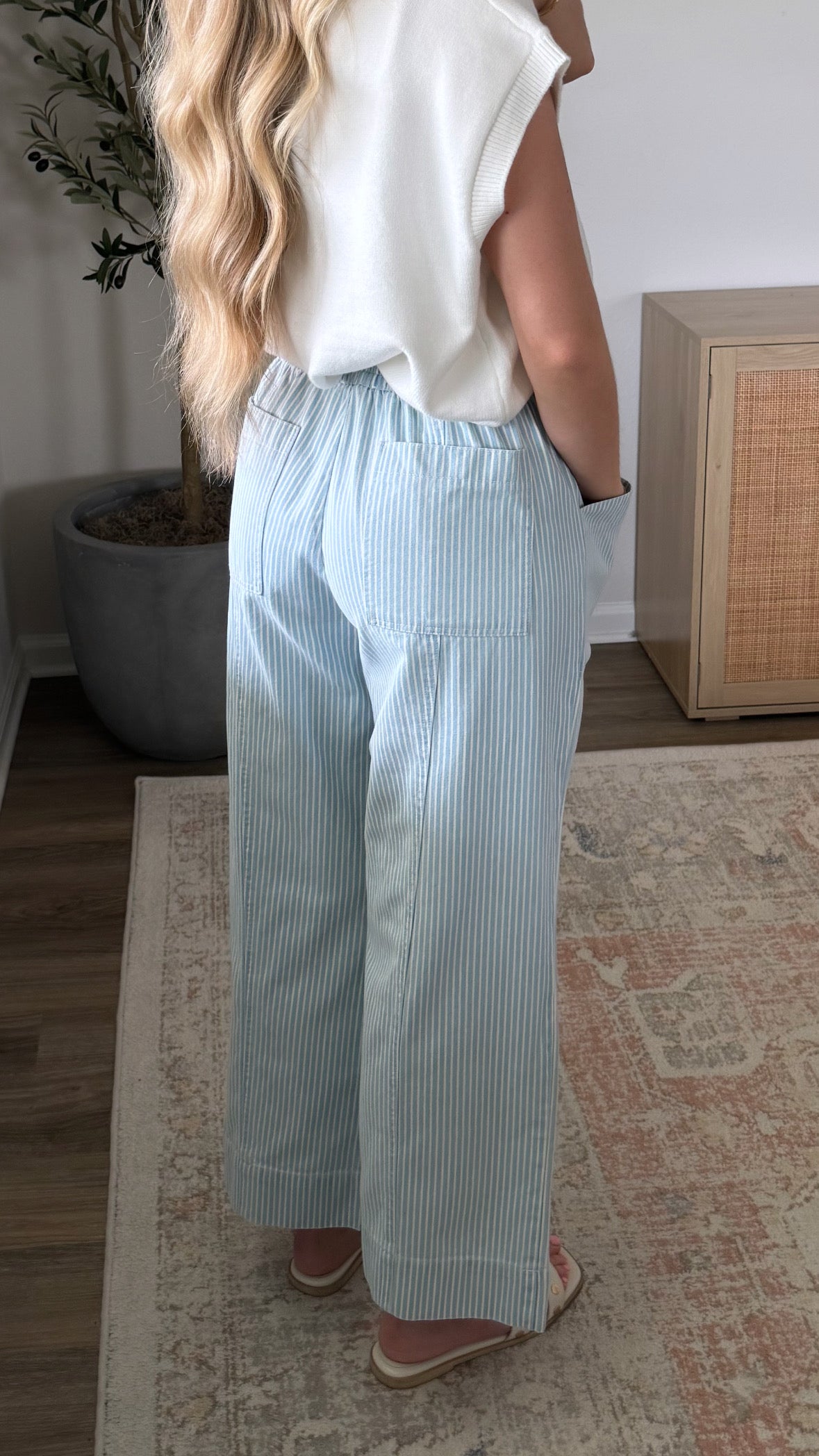 Vineyard Striped Pants
