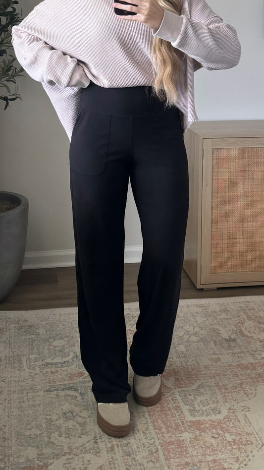 Butter Soft Yoga Pants / Black
