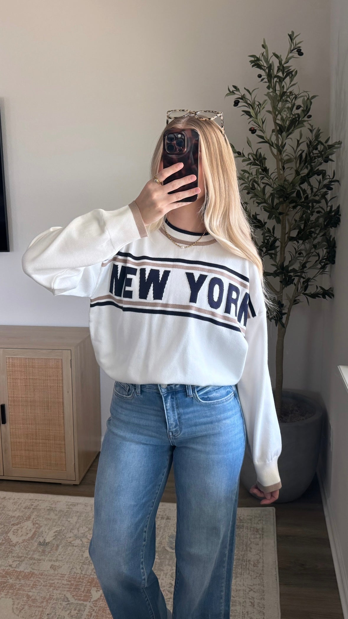 New York Sweater / Cream