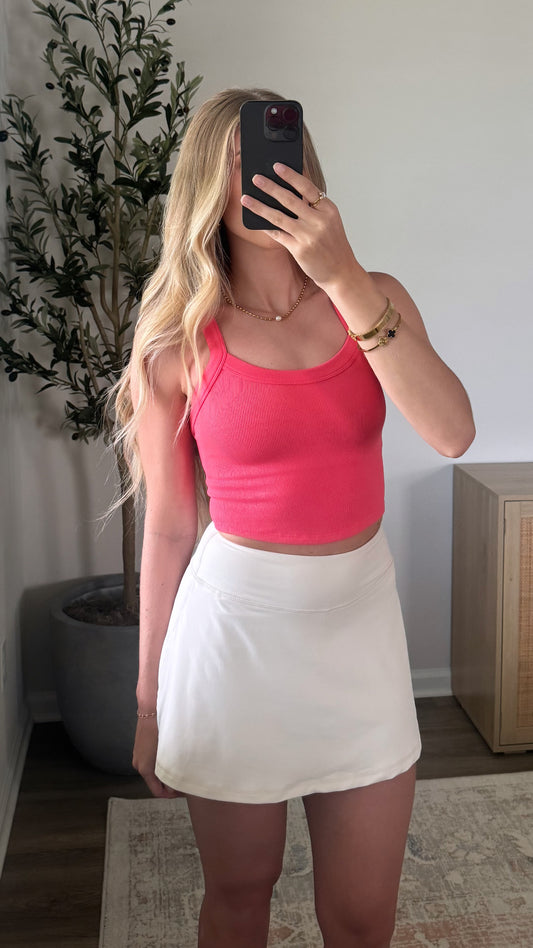 Sculpt Racerback Cami / Watermelon