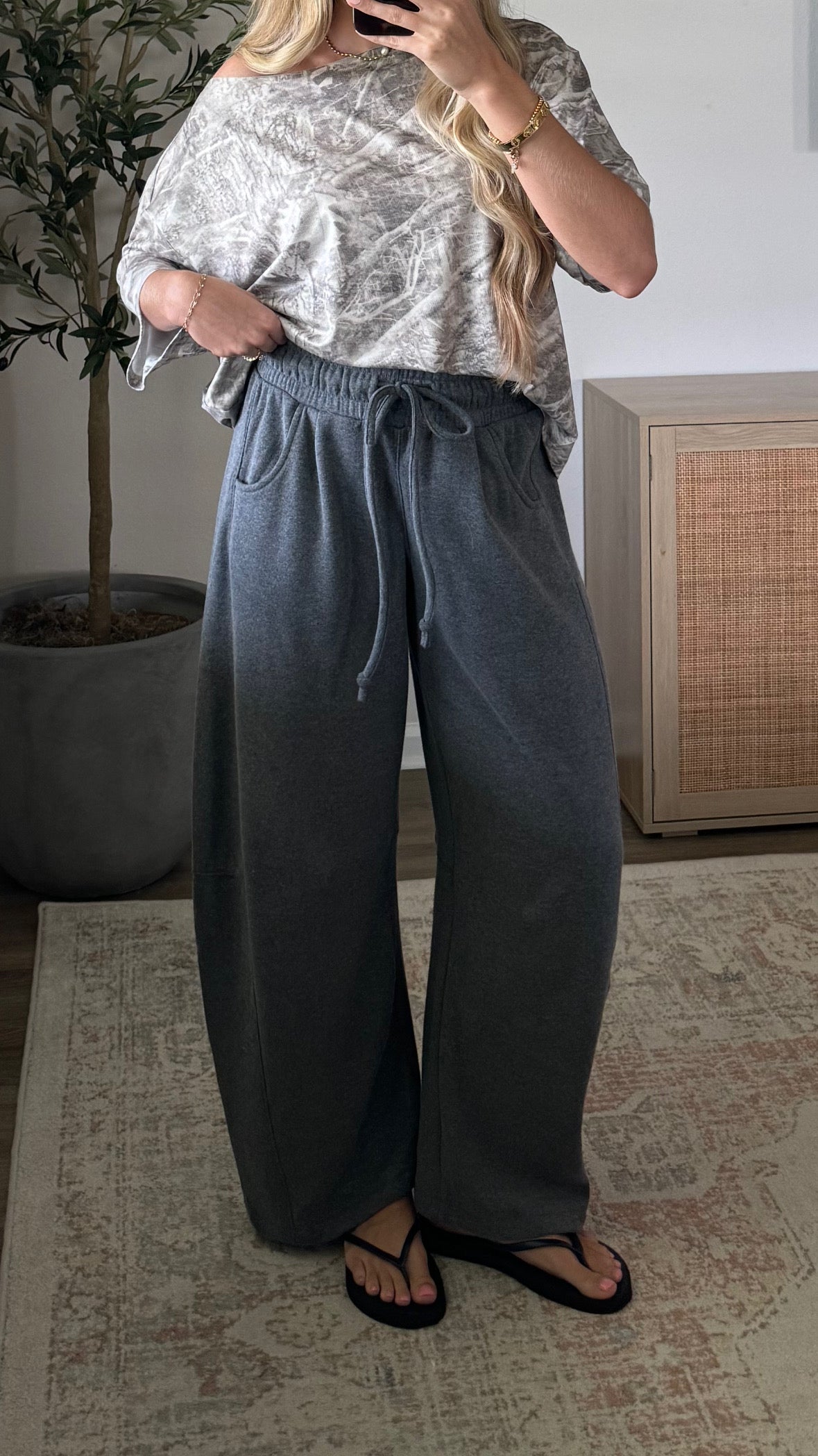 Barrel Sweatpants / Dark Charcoal