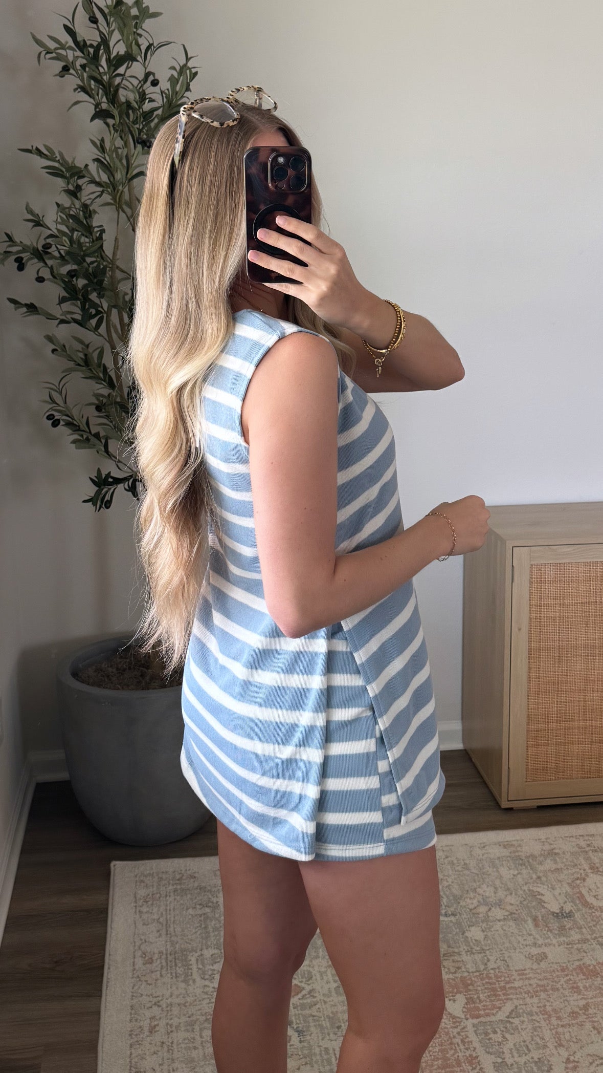 Seaside Shorts Set / Blue
