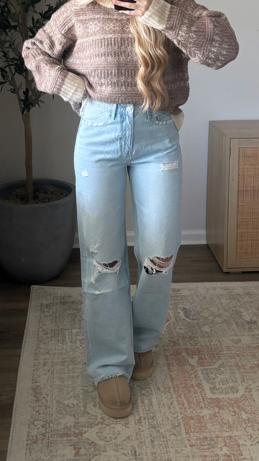 Harlow Vintage Denim / Non-Stretch