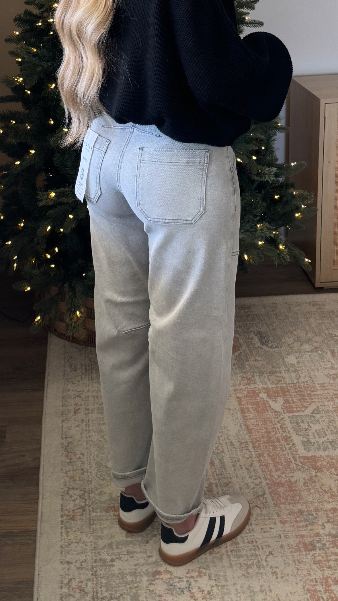 Grey Barrel Denim / Patch Pocket