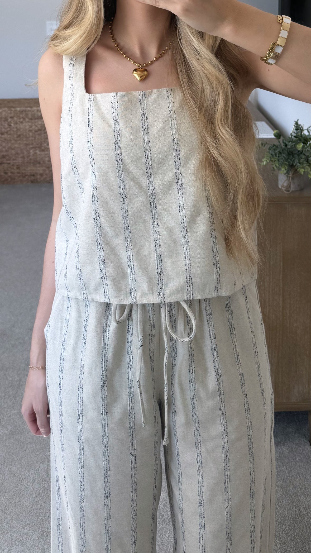 Miami Linen Set / Natural – KAE Clothing