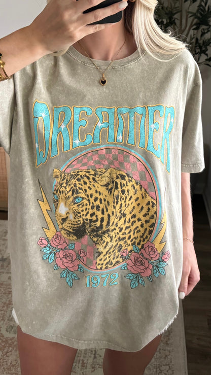 Dreamer Graphic Tee / Mocha