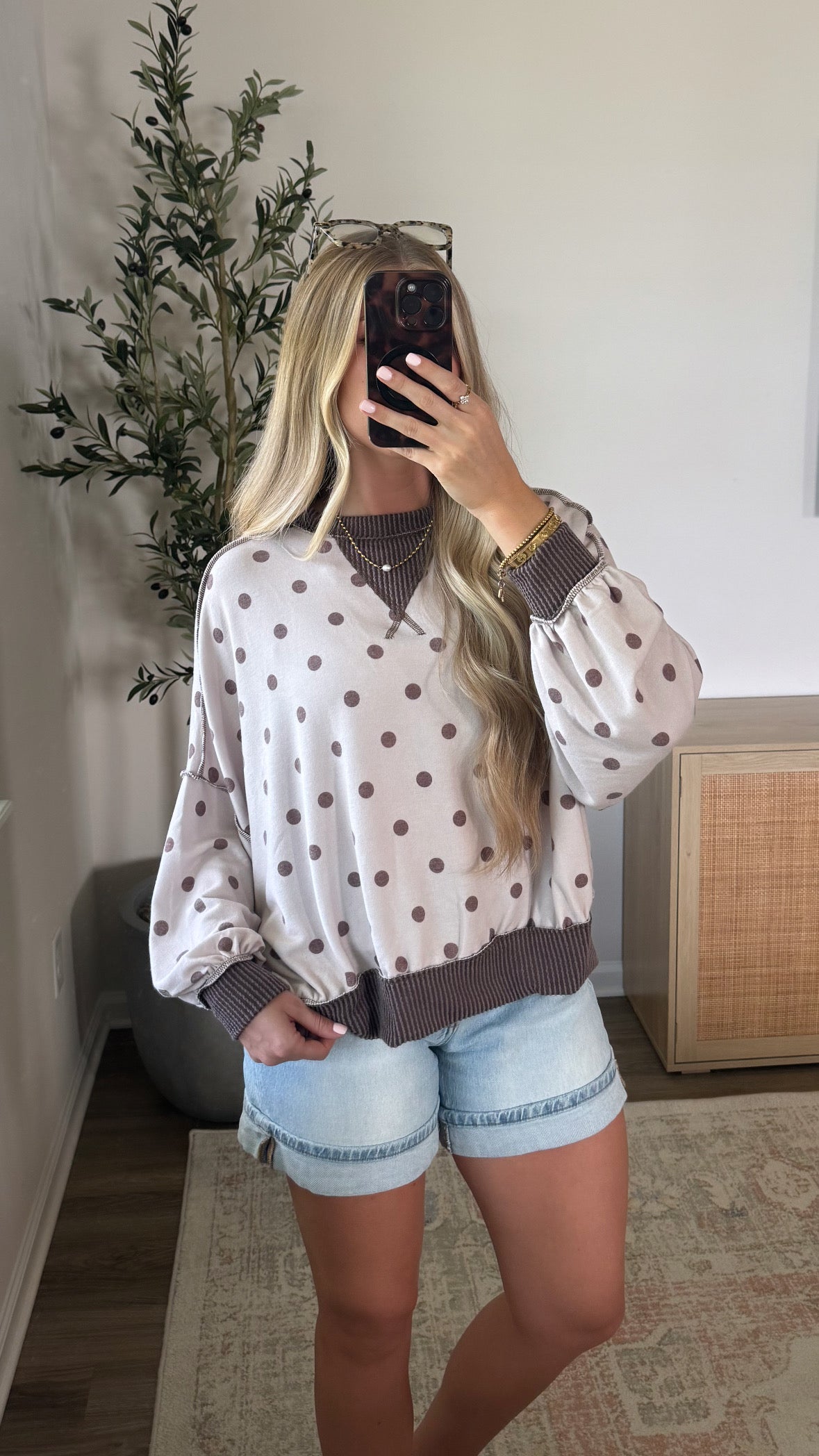Dottie Lightweight Pullover / Brown