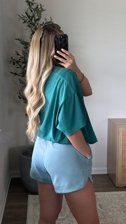 Scuba Shorts / Dusty Blue