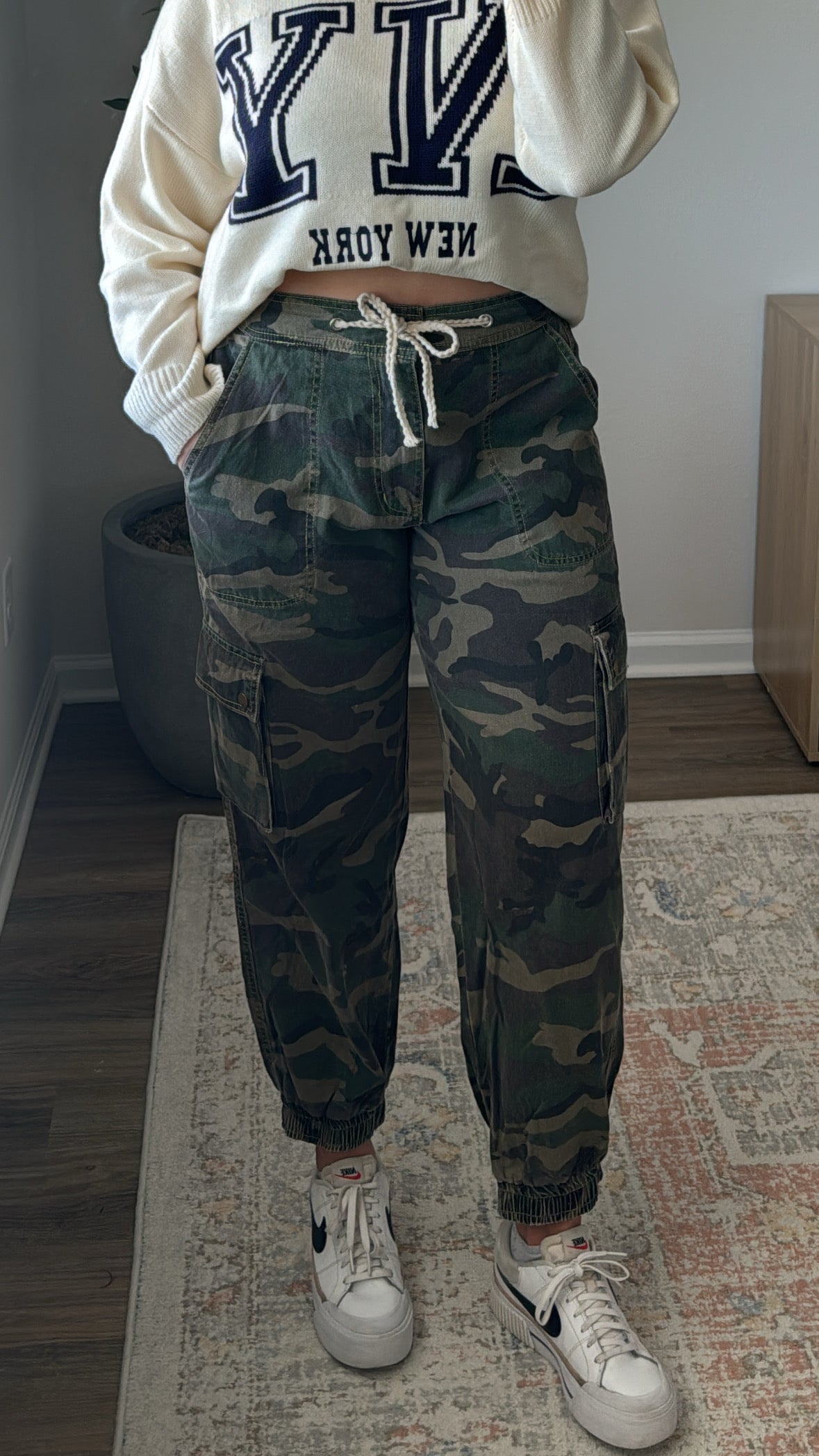 Katie Camo Joggers