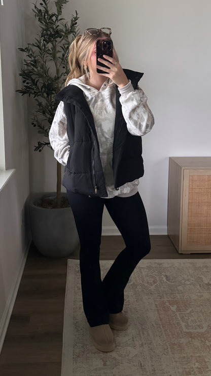 Puffer Vest / Black