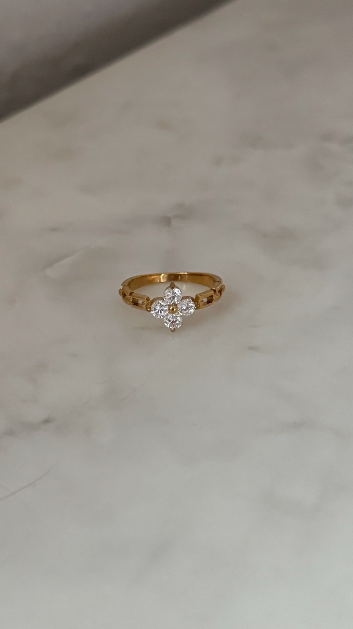Clover Ring / 18K Gold