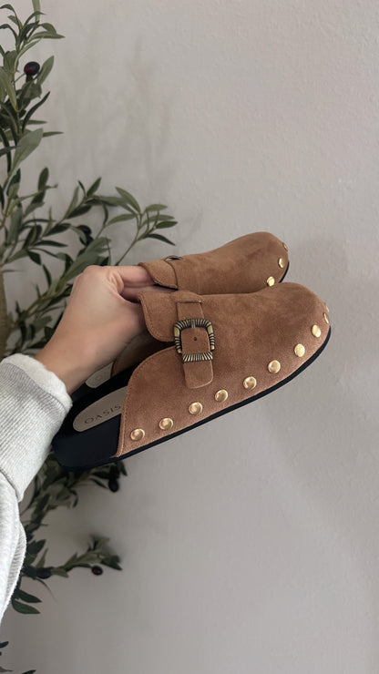 Studded Slip On Clogs