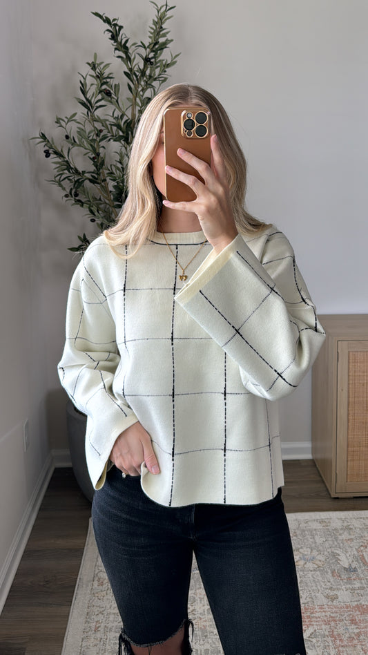 Off The Grid Sweater / Ivory