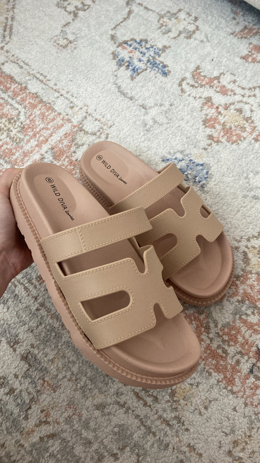 Hailey Sandal / Tan - Final Sale