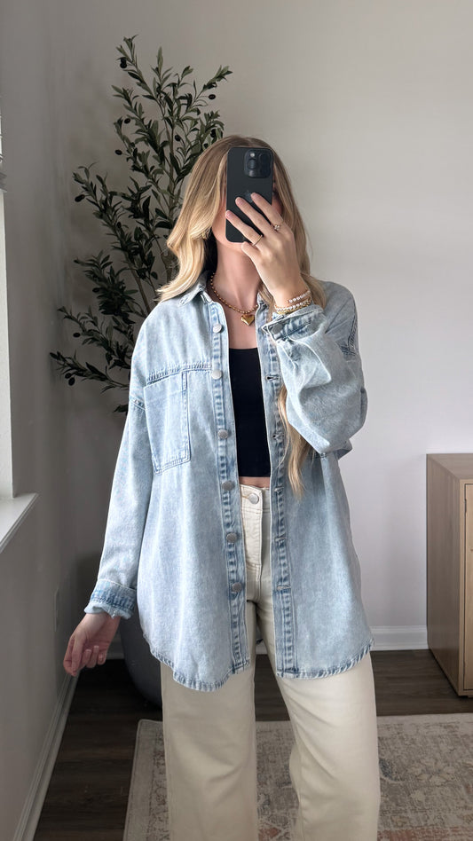 Mila Lightweight Jacket / Denim