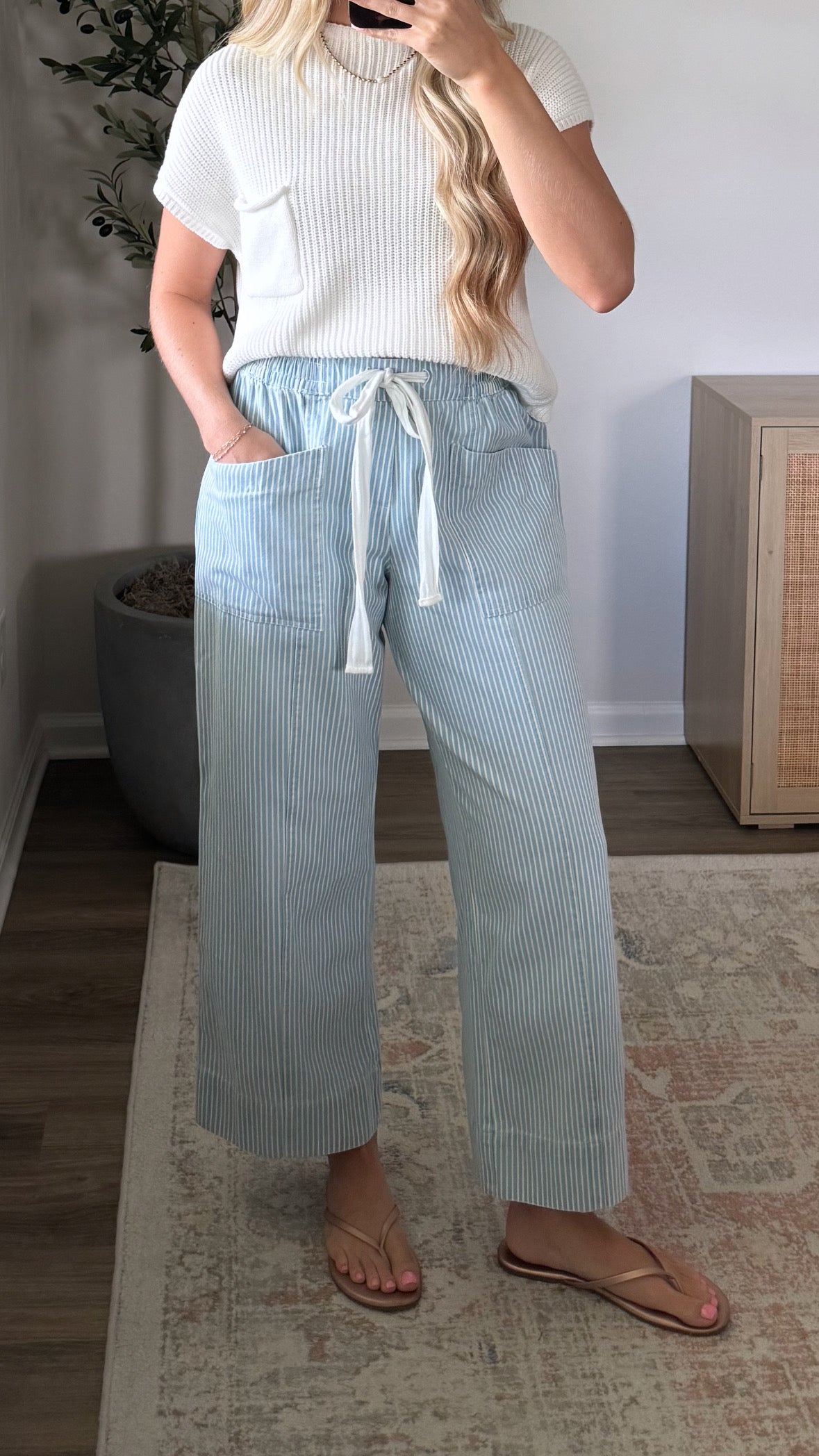 Vineyard Striped Pants