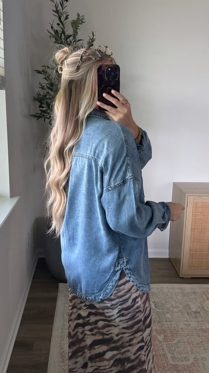 Chambray Button Down