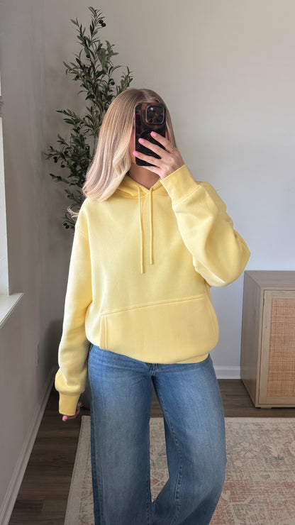 Everyday Comfort Hoodie / Yellow