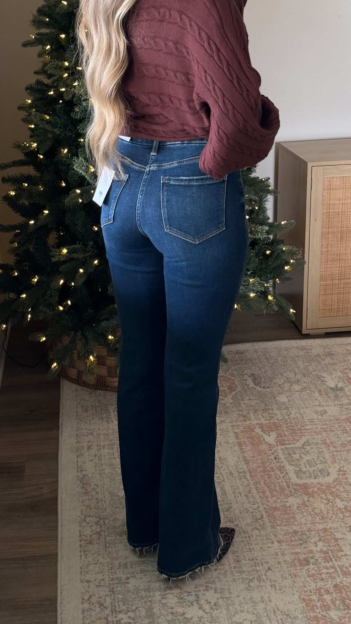 Comfort Flare Denim / Dark Wash