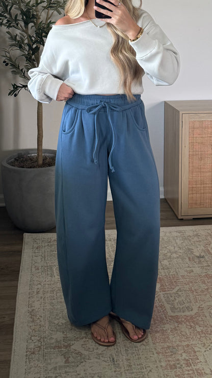 Barrel Sweatpants / Dusty Blue