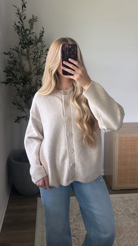 Harvest Cardigan / Oatmeal