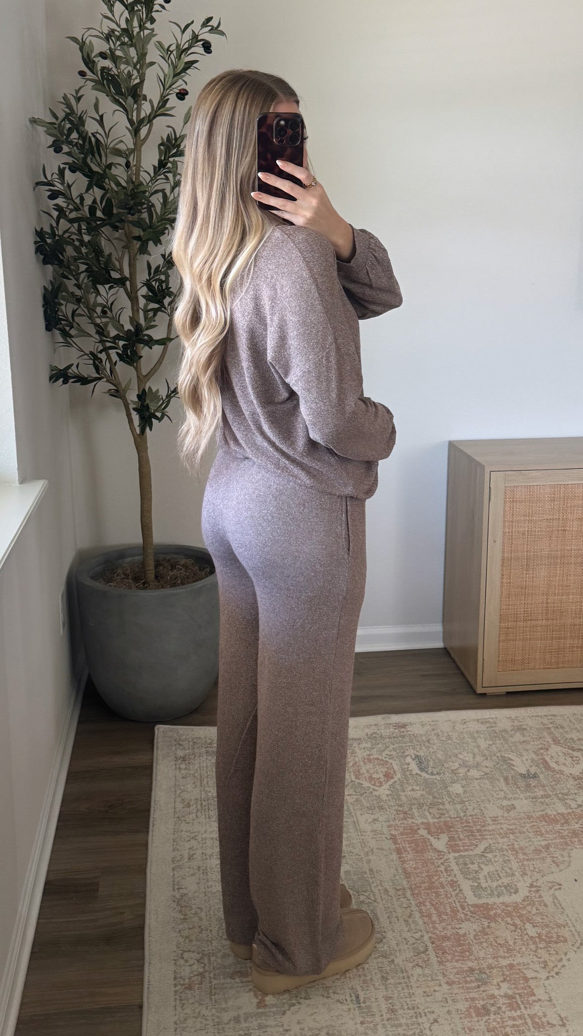 Lux Lounge Set / Dusty Brown