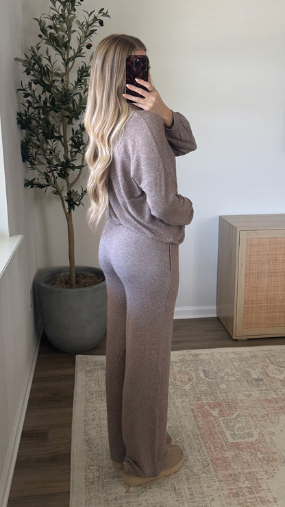 Lux Lounge Set / Dusty Brown