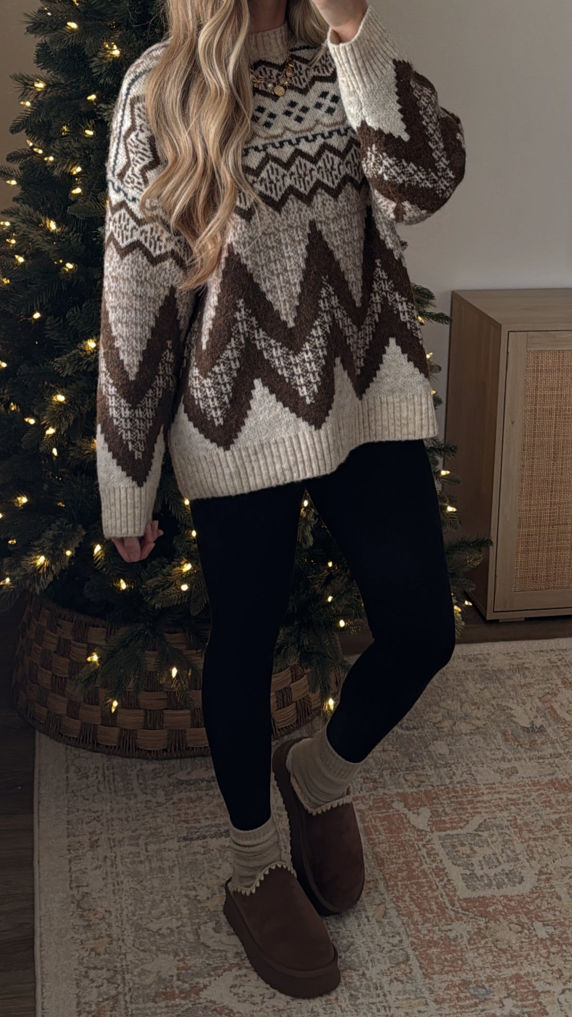 Cabin Sweater / Brown