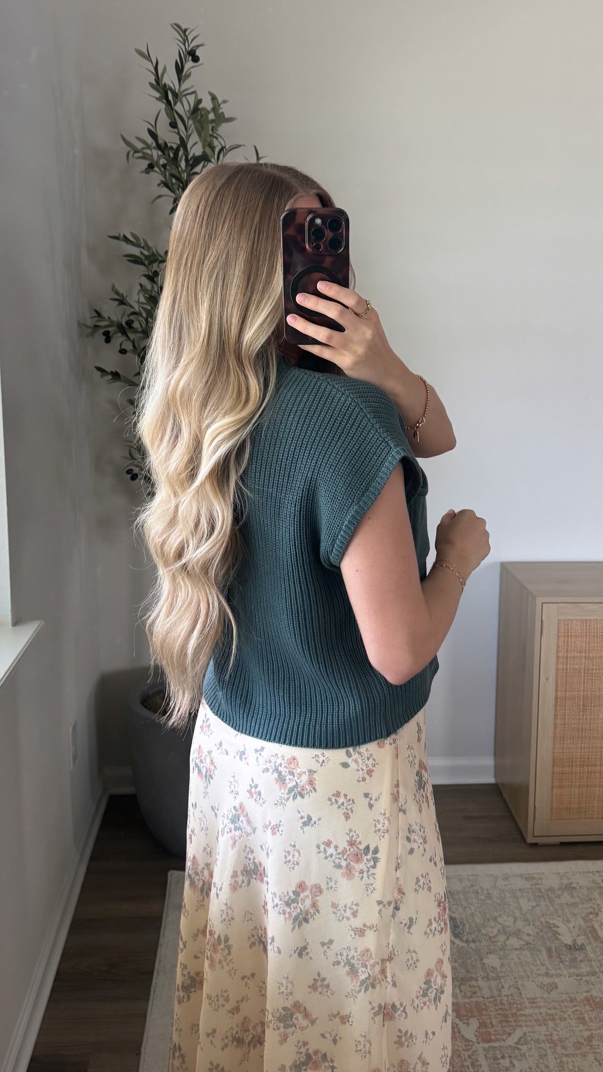 PREORDER (3/26) - Kristen Mock Neck Sweater / Jade