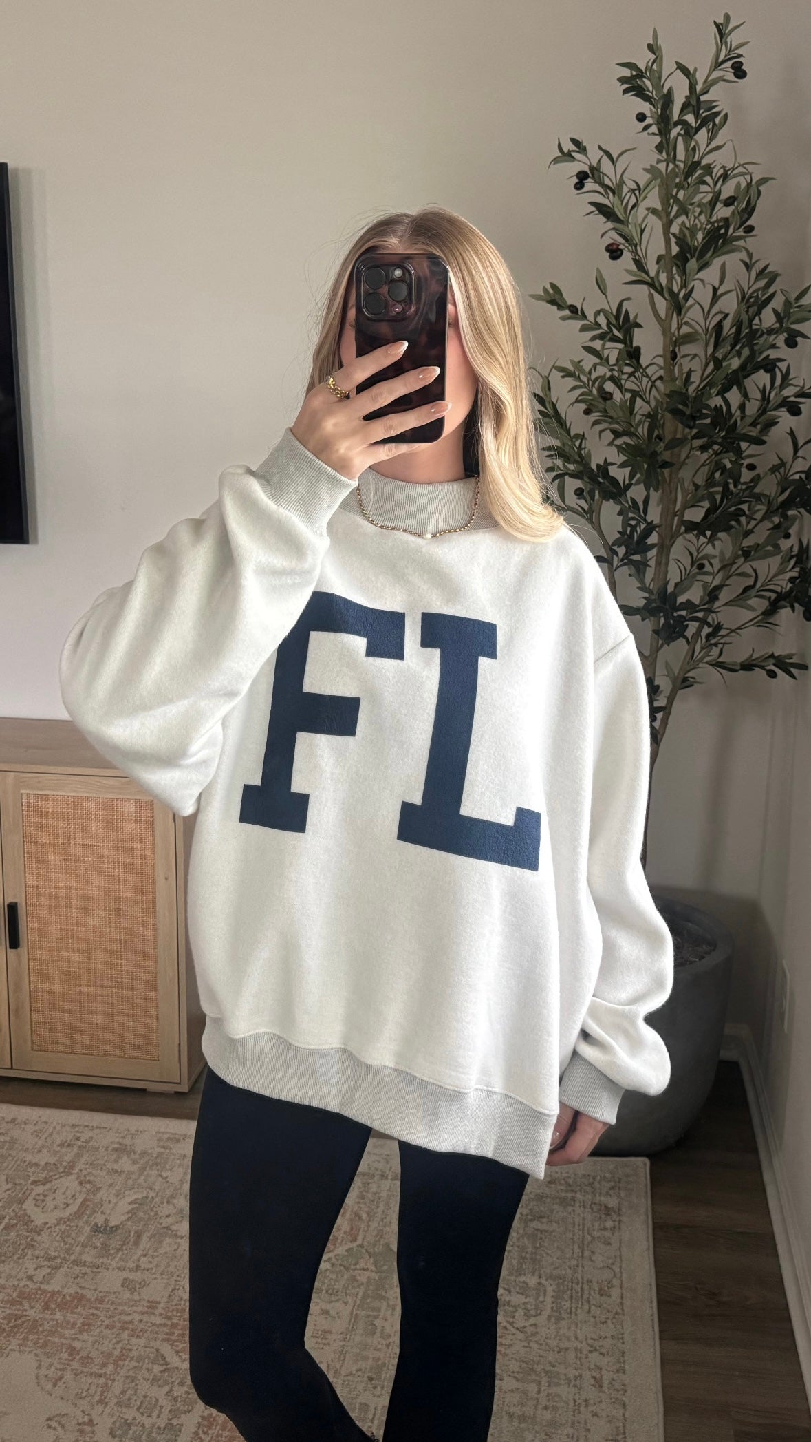 Florida Mockneck Sweatshirt / Reversible