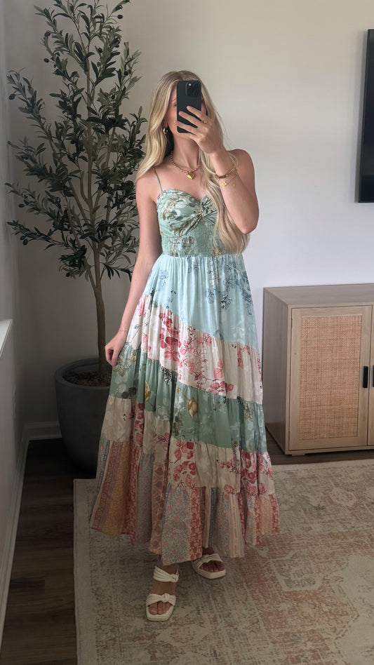 Kate Floral Tiered Dress
