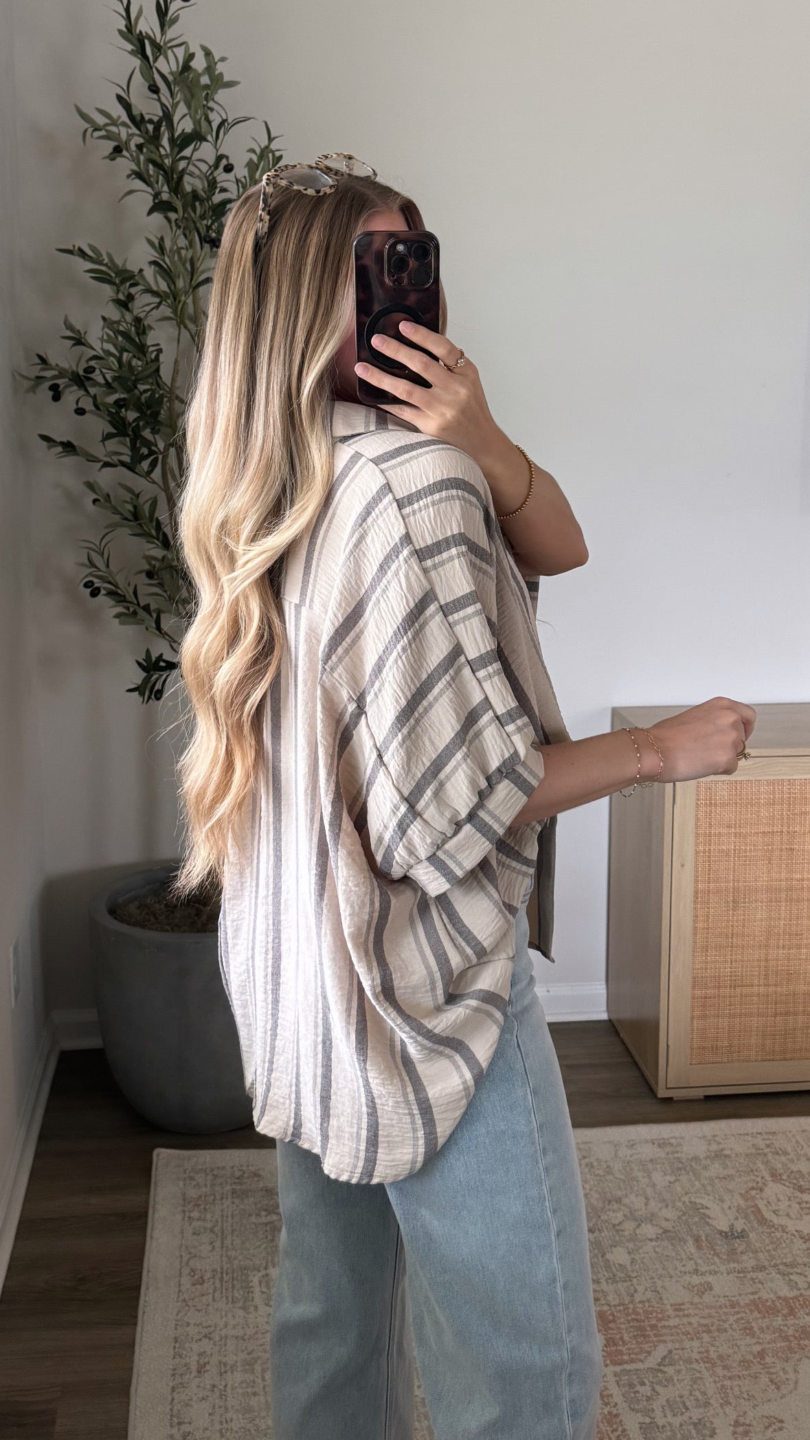 Millie Striped Top / Oversized