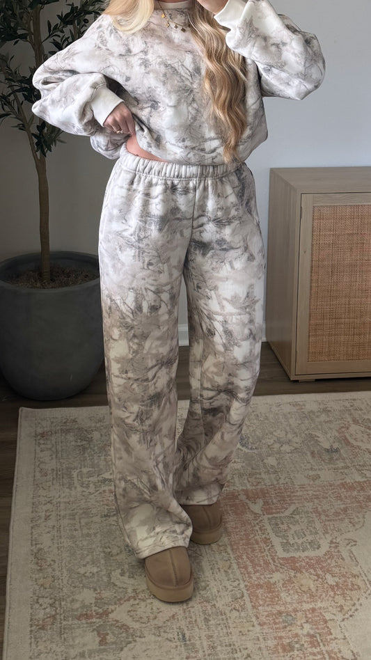 Grey Camo Sweatpants