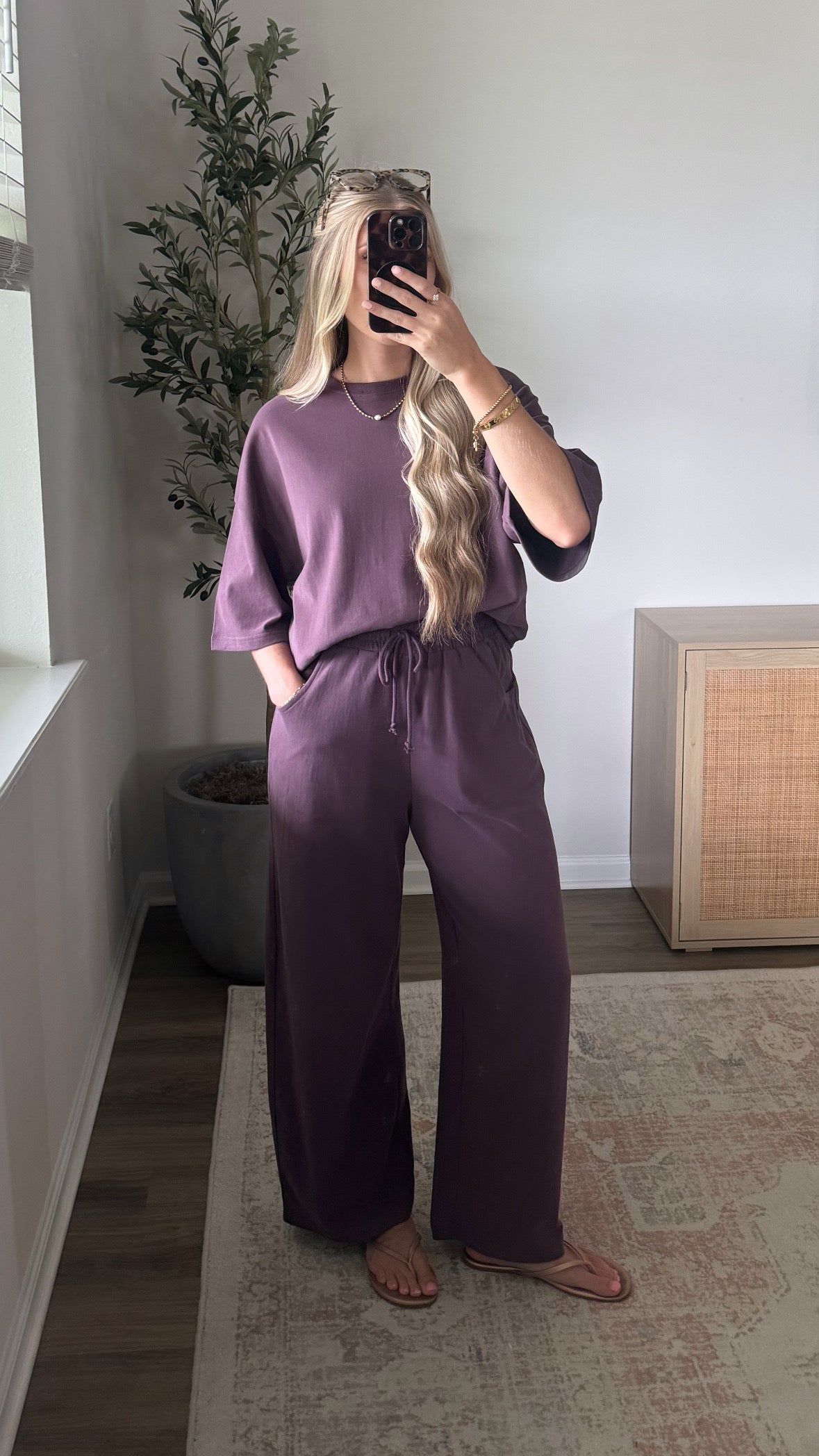 Weekend Lounge Set / Plum